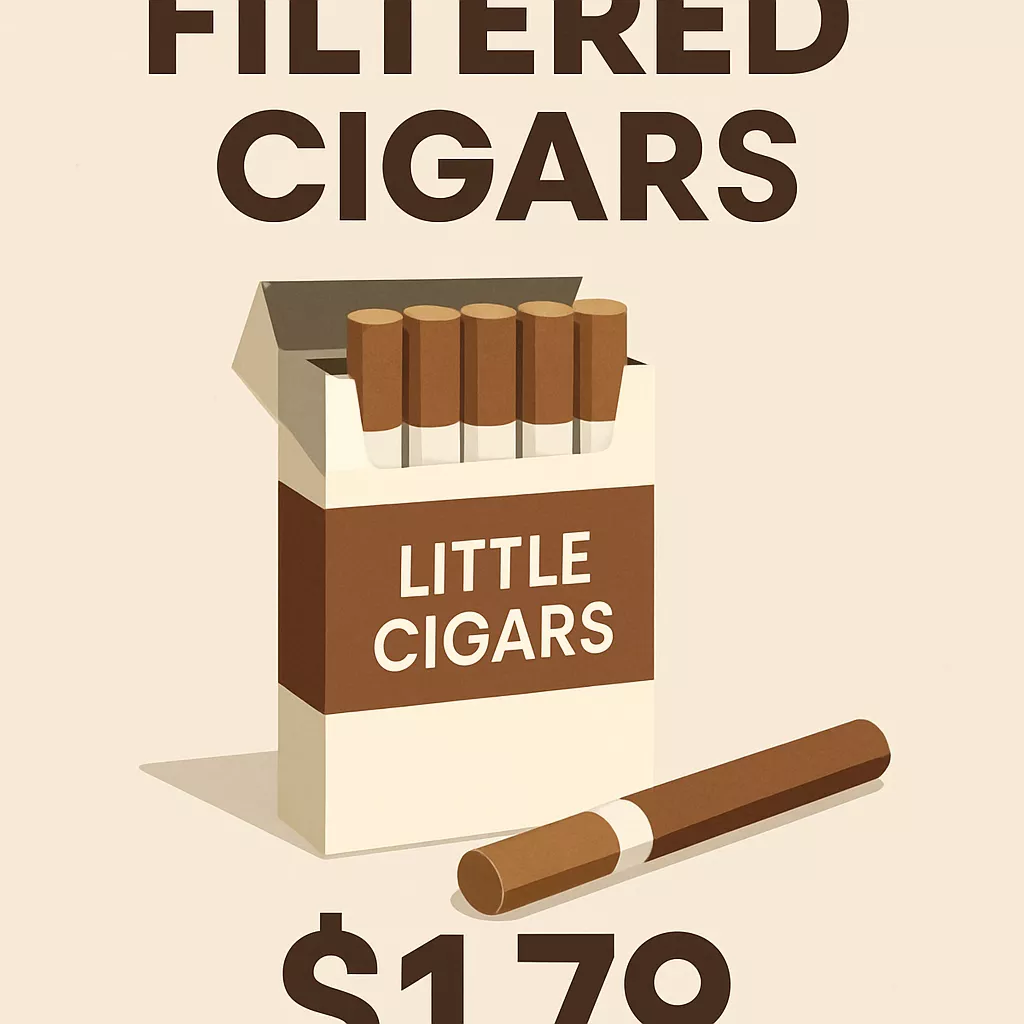 filtered cigars price