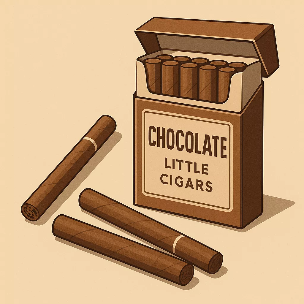chocolate little cigars